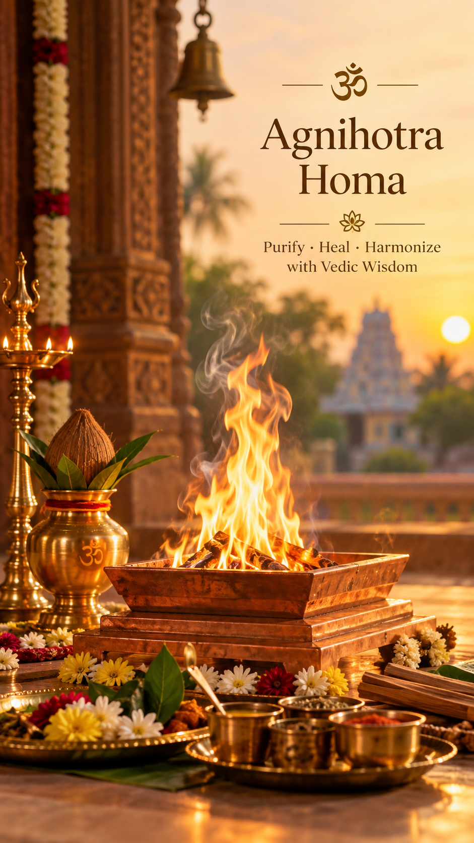 Agnihotra Homa Sacred Fire Ritual & Vidhi