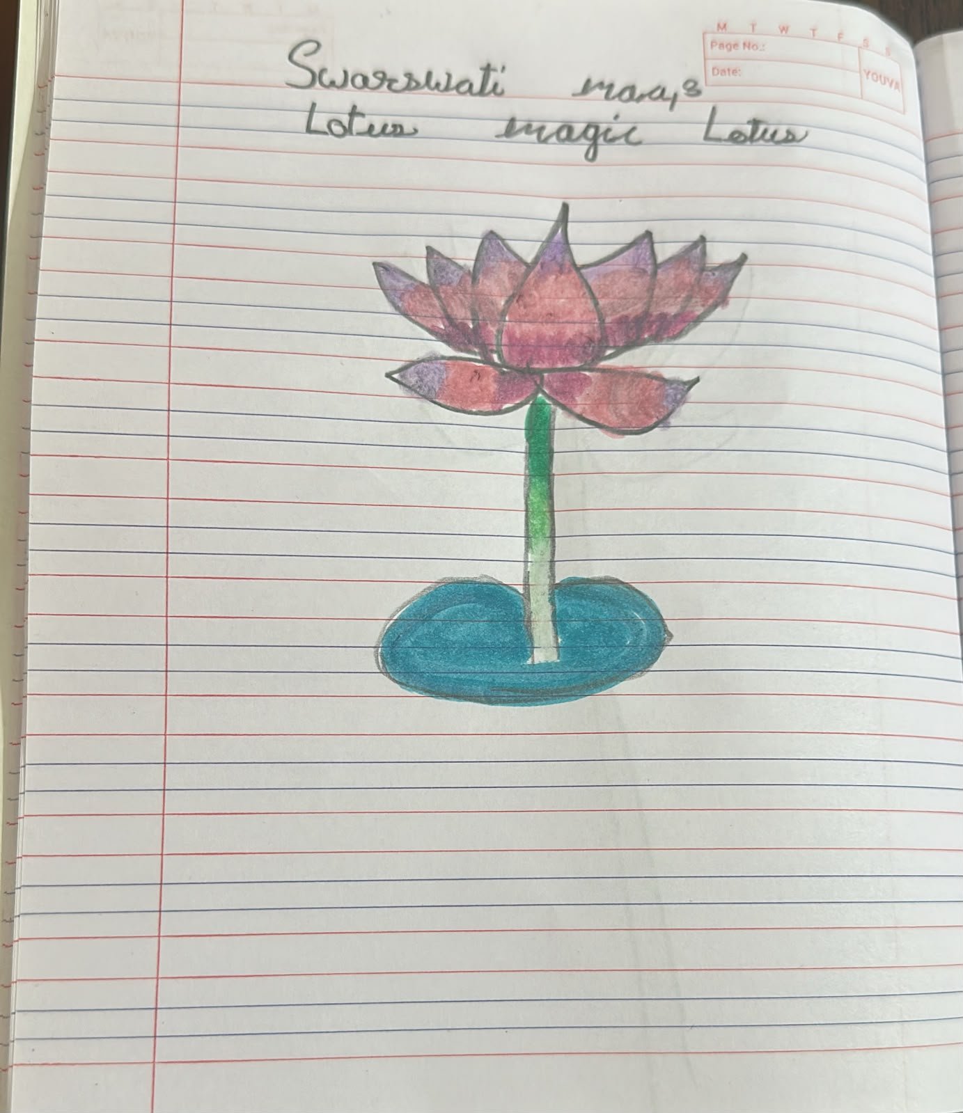 Interactive Devanagari script tracing and reading exercise