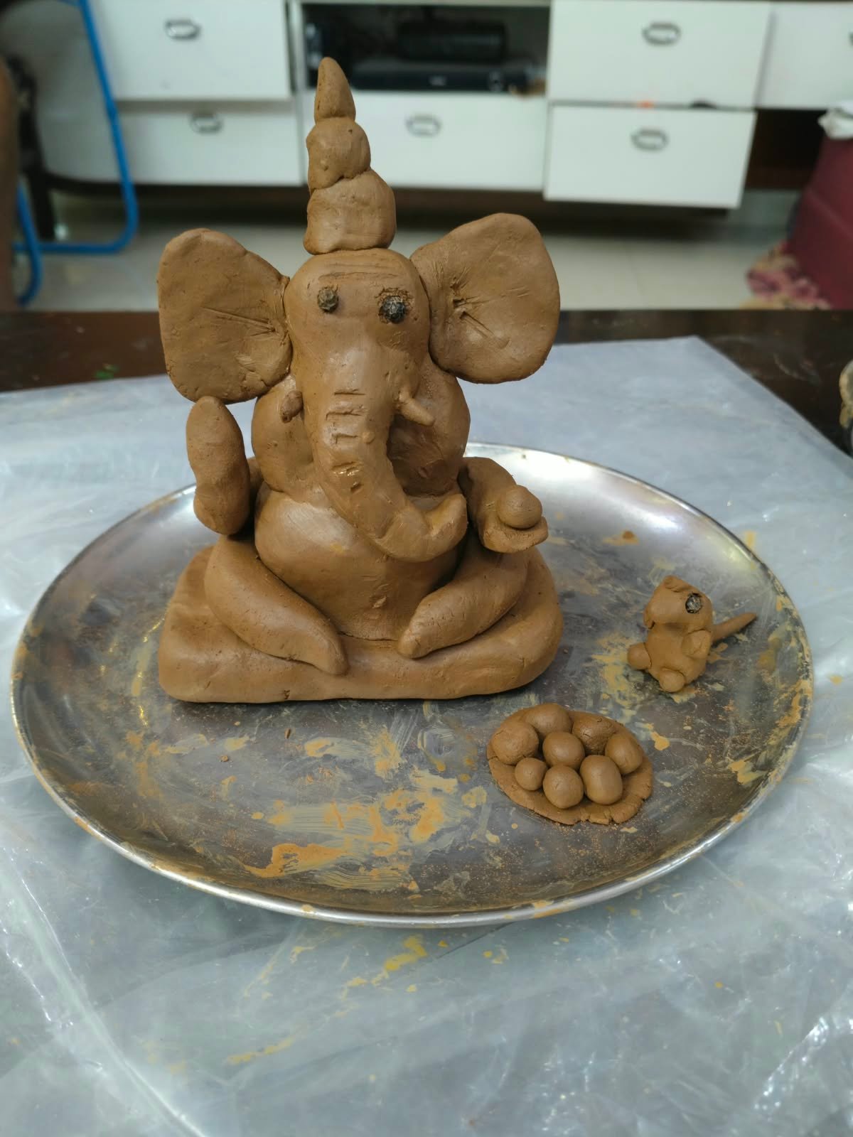 Traditional Indian art portfolio creation by young artists
